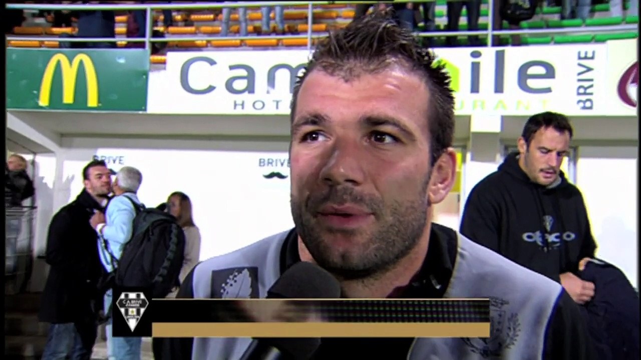 TOP14 - Brive-Castres: Interview Arnaud Mignardi (BRI) - J10 - Saison 2014/2015