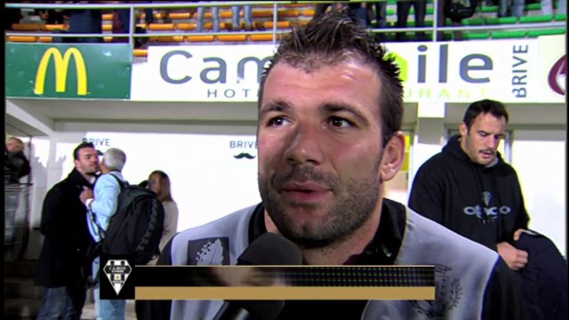 TOP14 - Brive-Castres: Interview Arnaud Mignardi (BRI) - J10 - Saison 2014/2015