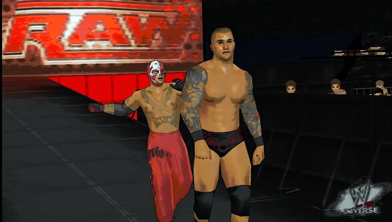 "WWE Smackdown Vs Raw 2011" Rey Mysterio VS Randy Orton.