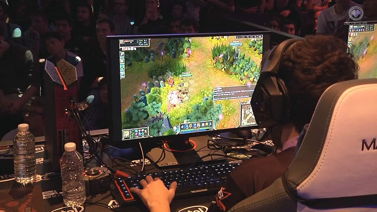 Ambiance de la demi-finale M Spirit vs Les Frères du Purgatoire - ASUS ROG 2014