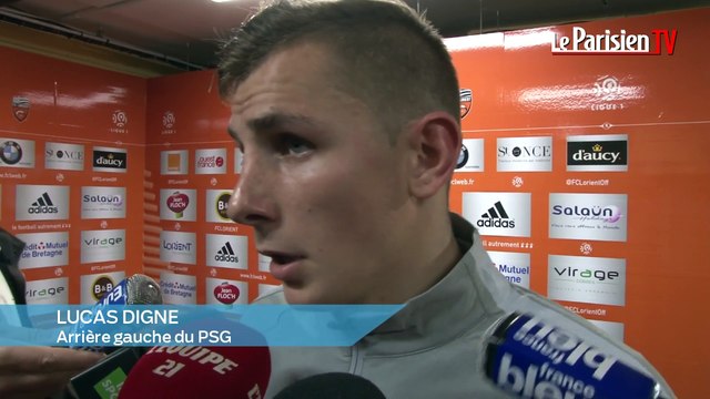 Lorient-PSG : Lucas Digne « Une des pires première mi-temps de la saison »