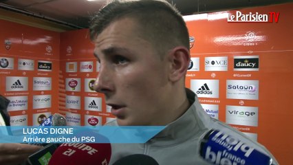Lorient-PSG : Lucas Digne « Une des pires première mi-temps de la saison »