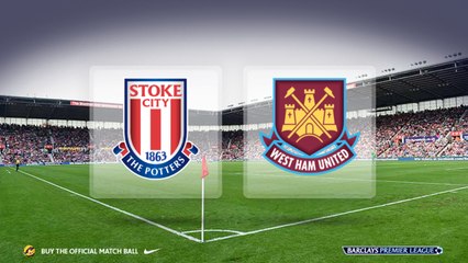 Stoke City vs West Ham (2-2) Highlights 01/11/2014 ~ Week 10 [HD]