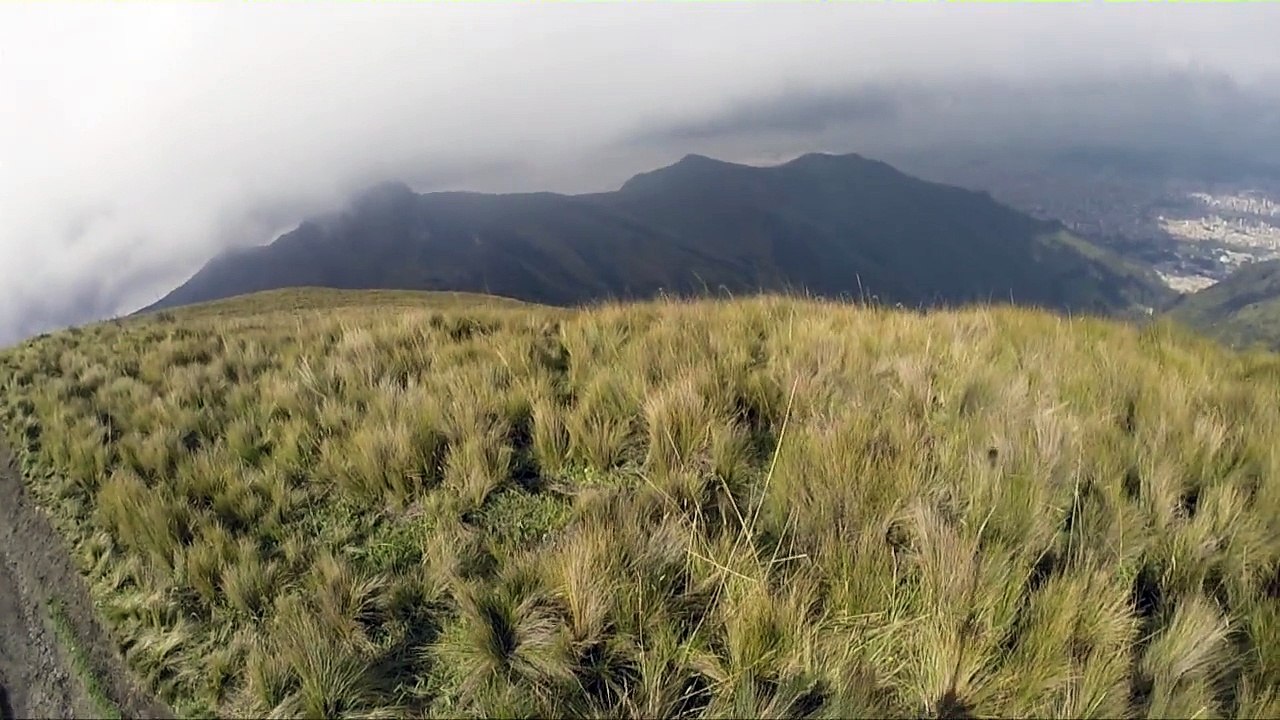 vue du volcan Pichincha