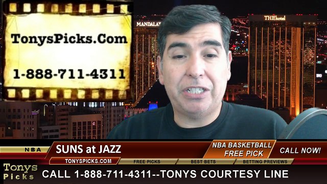 Utah Jazz vs. Phoenix Suns Free Pick Prediction NBA Pro Basketball Odds Preview 11-1-2014