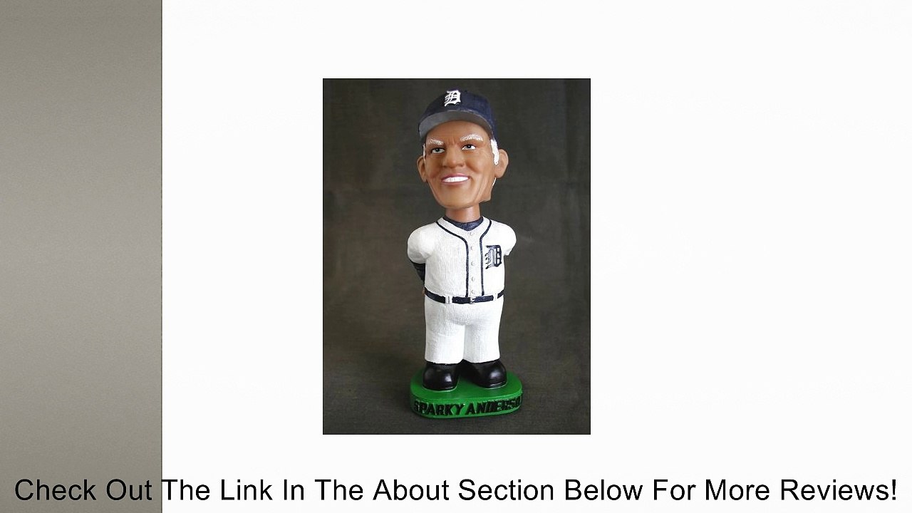Sparky Anderson Detroit Tigers Bobblehead Review