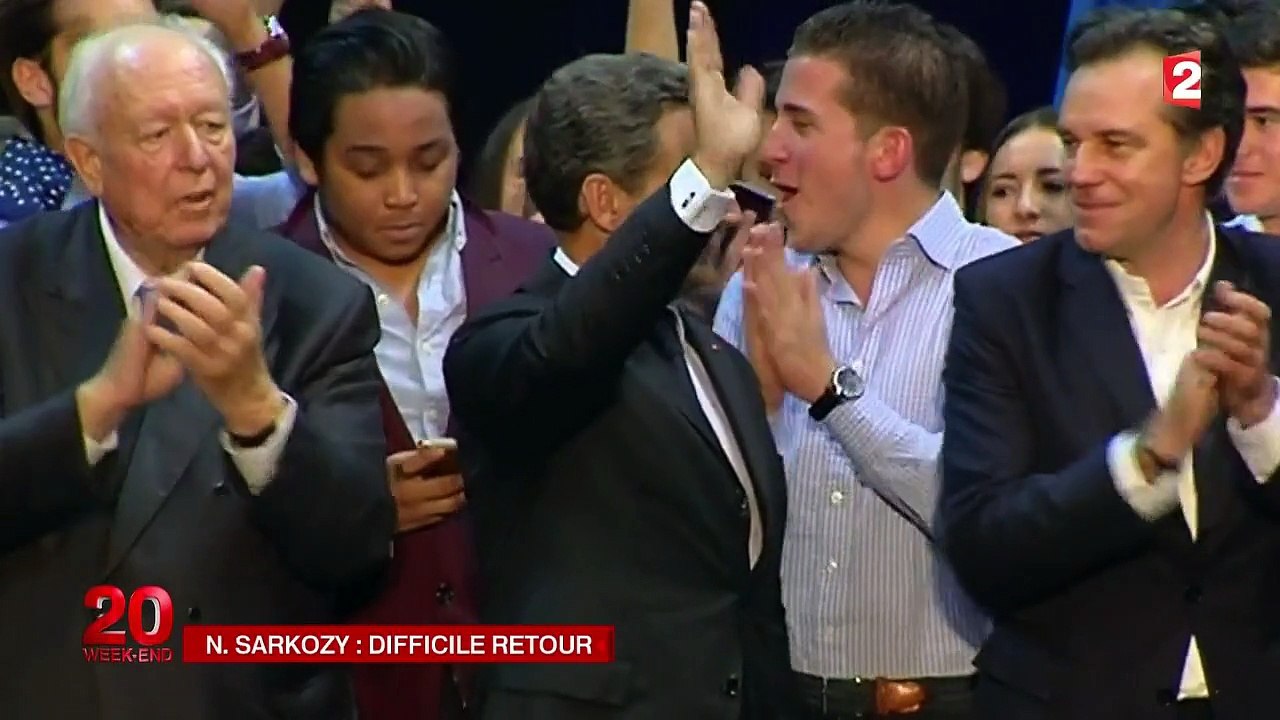 Un mois de campagne, le difficile retour de Nicolas Sarkozy