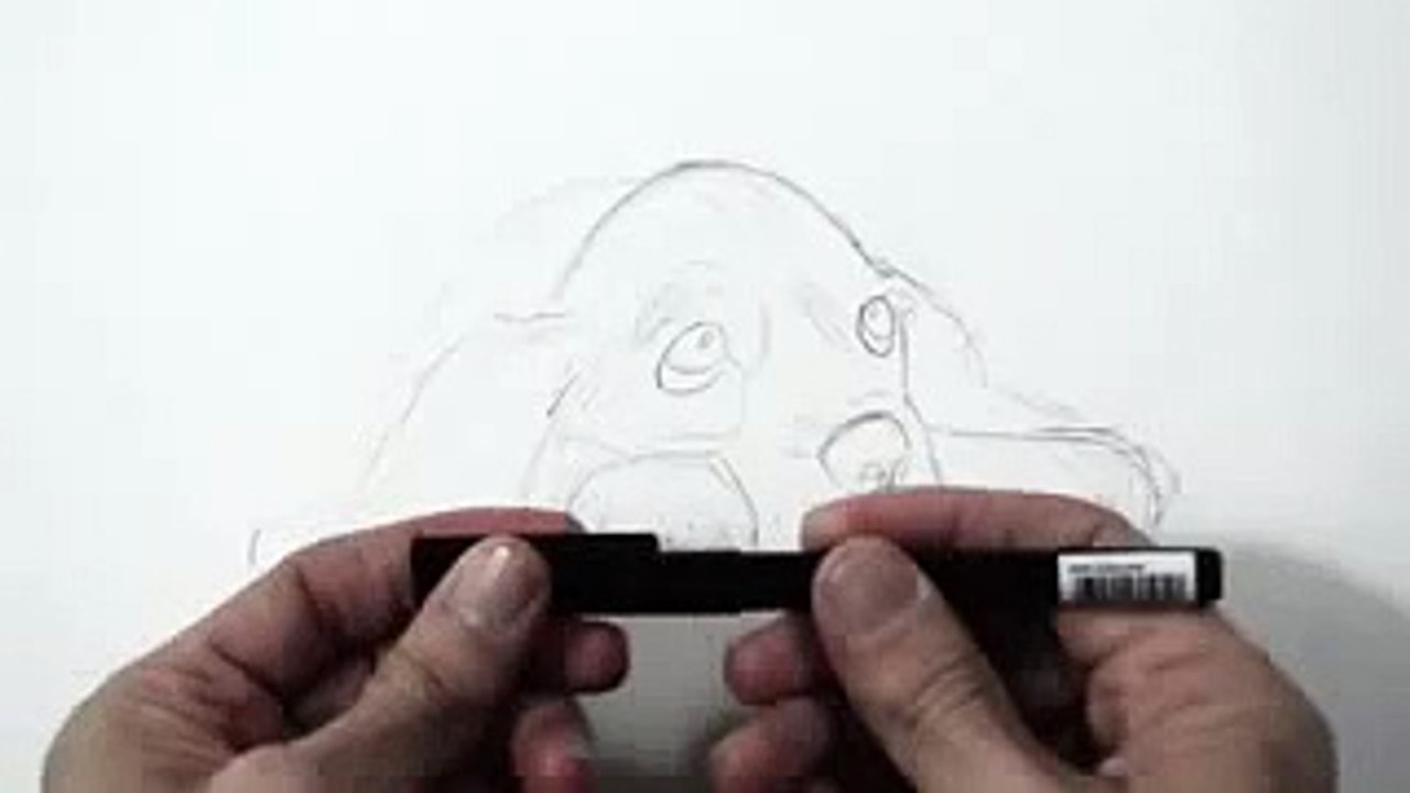 KaraKalem - Köpek Çizimi