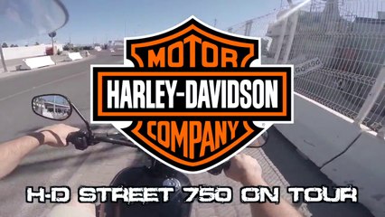 Harley Davidson street 750 - Test ride