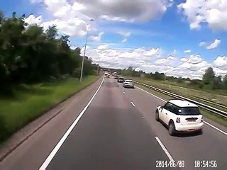 Car Crash Not Checking Blind Spot