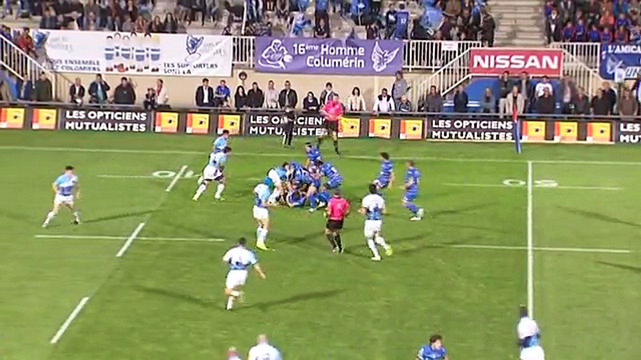 PRO D2 - Colomiers - Massy: 15-7 - J9 – Saison 2014-2015