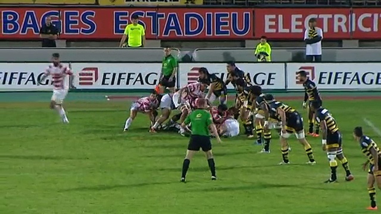 PRO D2 Albi – Tarbes: 19-16 - J9 – Saison 2014-2015