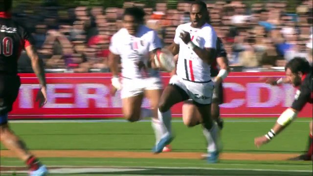 TOP14 - Lyon-Toulouse: Essai Maxime Médard (TLS) - J10 - Saison 2014/2015