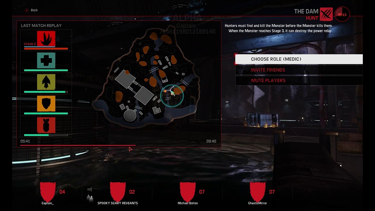 Evolve Big Alpha Online Match Part - Playing As A Hunter