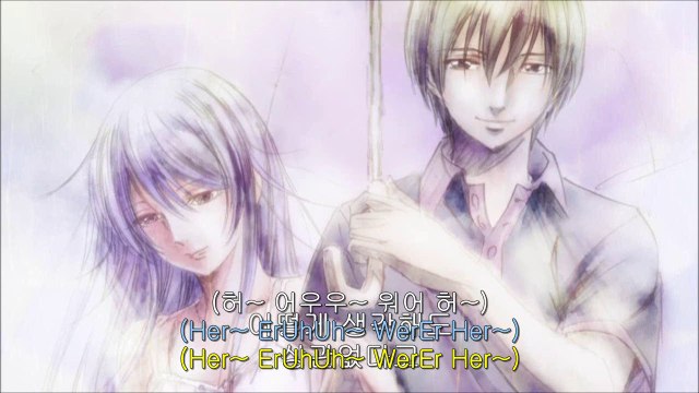 비오는 날의 수채화 1절(Intro)/권인하+비처럼 음악처럼/김범수(Kim Bum Soo), 애니뮤직비디오(CRAMV-008 추출, Remake,English,Medley)