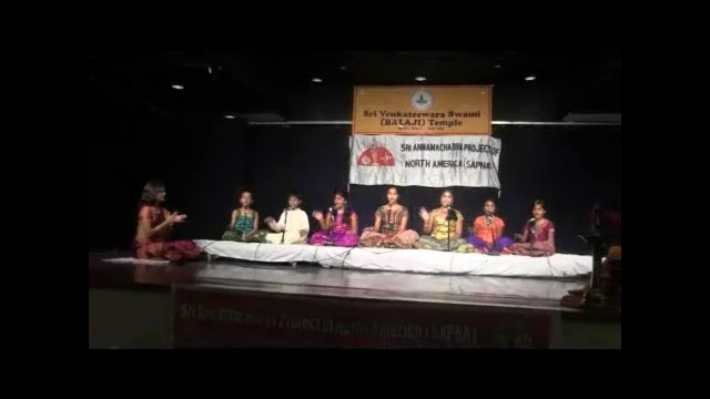 SAPNA: SRI ANNAMACHARYA PROJECT OF NA: ANNUAL EVENT 2014: RAMA GURUPALLI: SINGARAMU