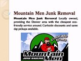 Junk, Trash Removal Company in Denver - Mountain Men Junk Removal