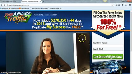 Free Affiliate Traffic System Review (FREE $97 BONUS INSIDE)