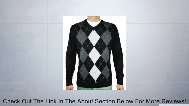 Blue Ocean Men's Argyle Sweater Review