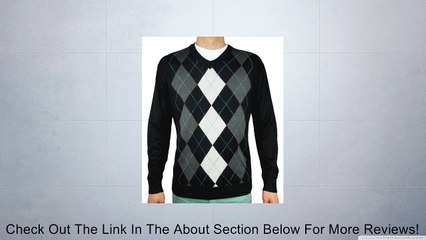 Blue Ocean Men's Argyle Sweater Review