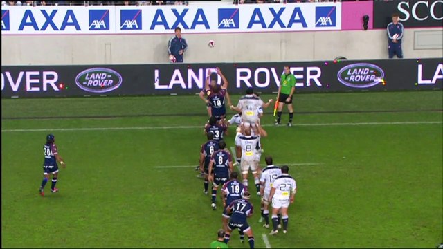 TOP14 - Stade Français-Bordeaux: Essai Pierre Bernard (BOR) - J10 - Saison 2014/2015