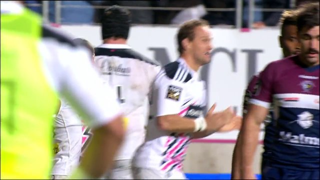 TOP14 - Stade Français-Bordeaux: Essai Julien Arias (PAR) - J10 - Saison 2014/2015