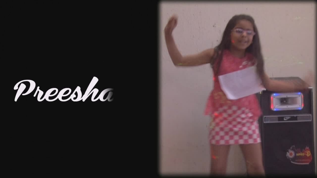 Preesha - Moxx Music Dancing Auditions - Oct 2014