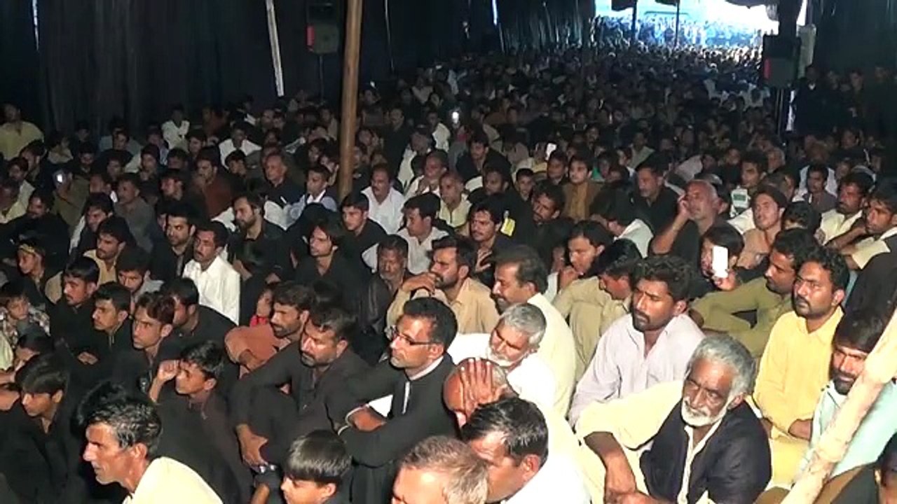 Waseem Baloch 7th Muharram 2014 at Imran Wali, Sialkot, Pakistan.
