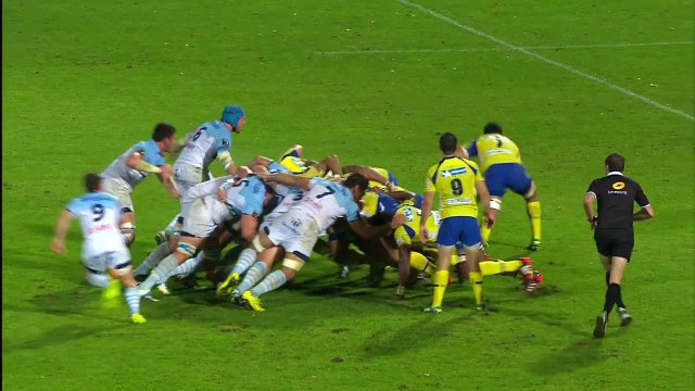 TOP14 - Bayonne-Clermont: Essai Charles Ollivon (BAY) - J10 - Saison 2014/2015