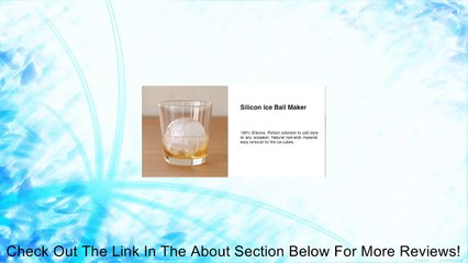 MOMA Muji Silicon Ice Ball Maker Review
