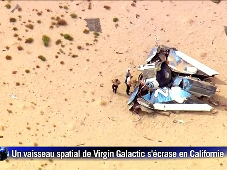 Crash du SpaceShipTwo: le second pilote éveillé, Virgin ne renonce pas au tourisme spatial