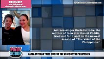Daniel Padilla's Mom, Karla Estrada Tried Out For The Voice Of The Philippines Season 2