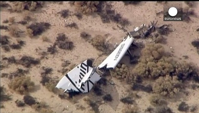 SpaceShipTwo vermutlich in der Luft auseinandergebrochen
