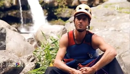 Canyoning à l'île de la Réunion.