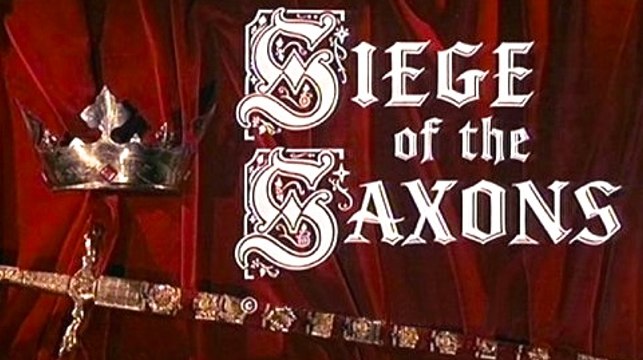 Siege of the Saxons (1963) Janette Scott, Ronald Lewis, Ronald Howard. Aventure Romance