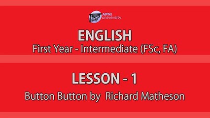 Button Button by Richard Matheson (Part 2)