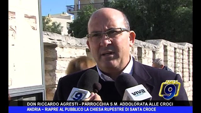 ANDRIA | Riapre al pubblico la chiesa rupestre di Santa Croce