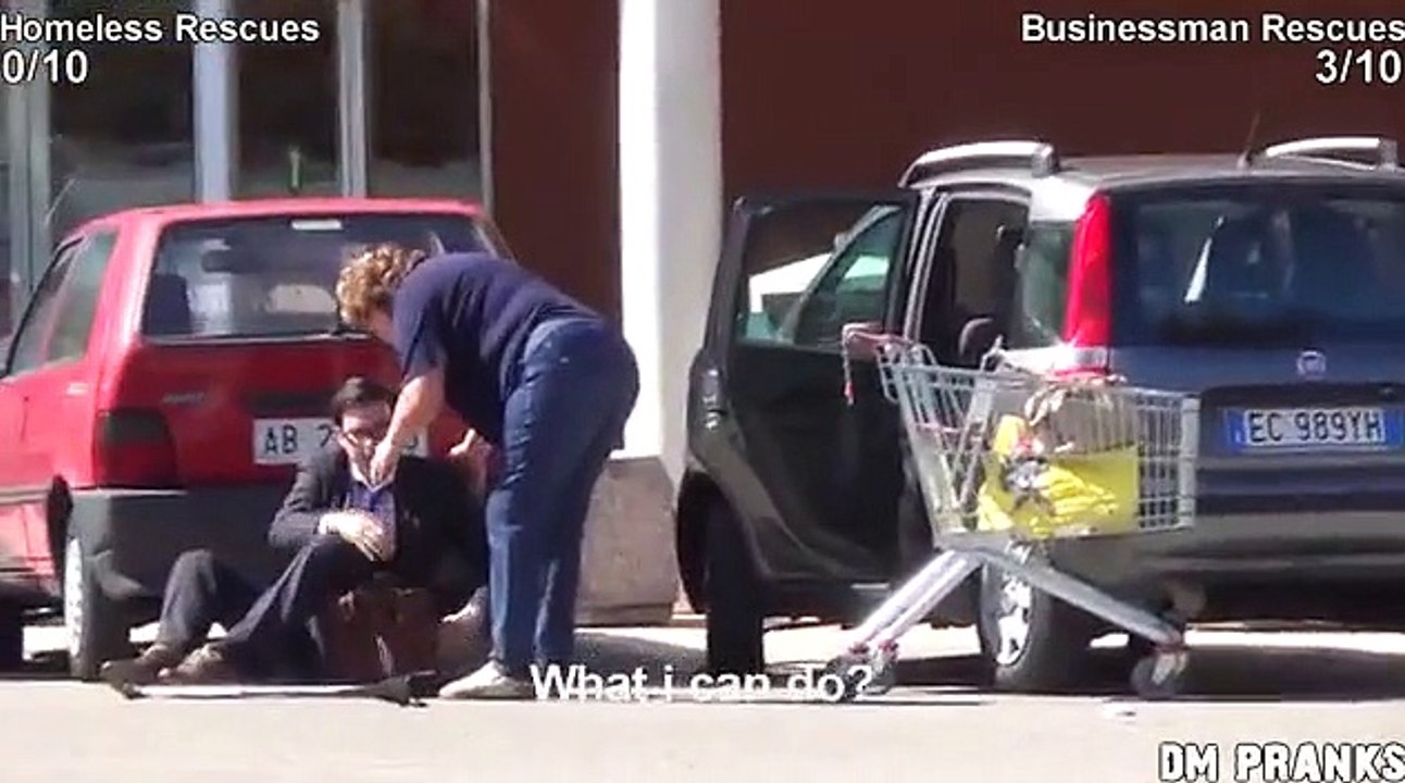 Sosyal Deney Evsiz ve İş Adamı Arasındaki Ayırım...