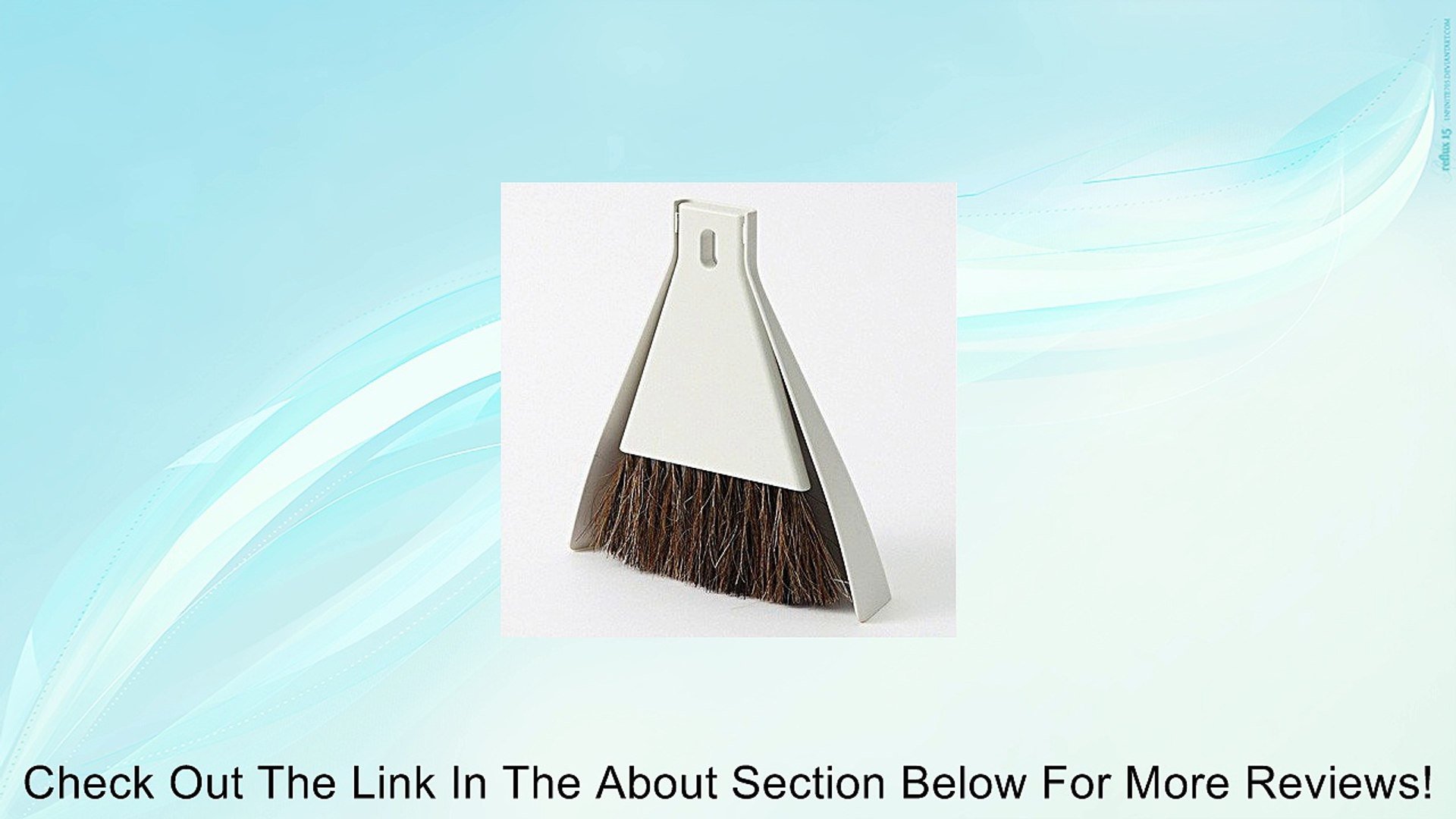 MOMA MUJI Desk Broom Set with Dustpan Review - video dailymotion