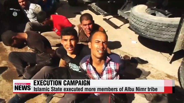 Islamic State continues public executions of Sunni tribe
