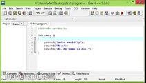 C Programming Tutorials in Urdu - Variables - Part 5- www.t4u.com.pk