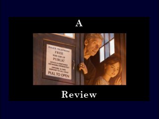 A Micro Review: Doctor Who, In the Forest of the Night.