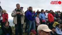 Route du Rhum : le public à la pointe du Grouin