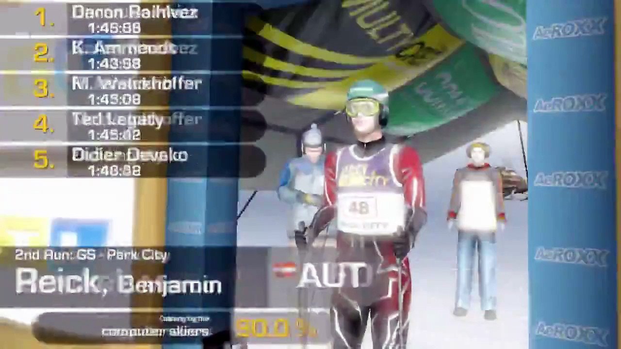 ALPINE SKY RACING 2007-GAMEPLAY #17-Inizio 4°stagione