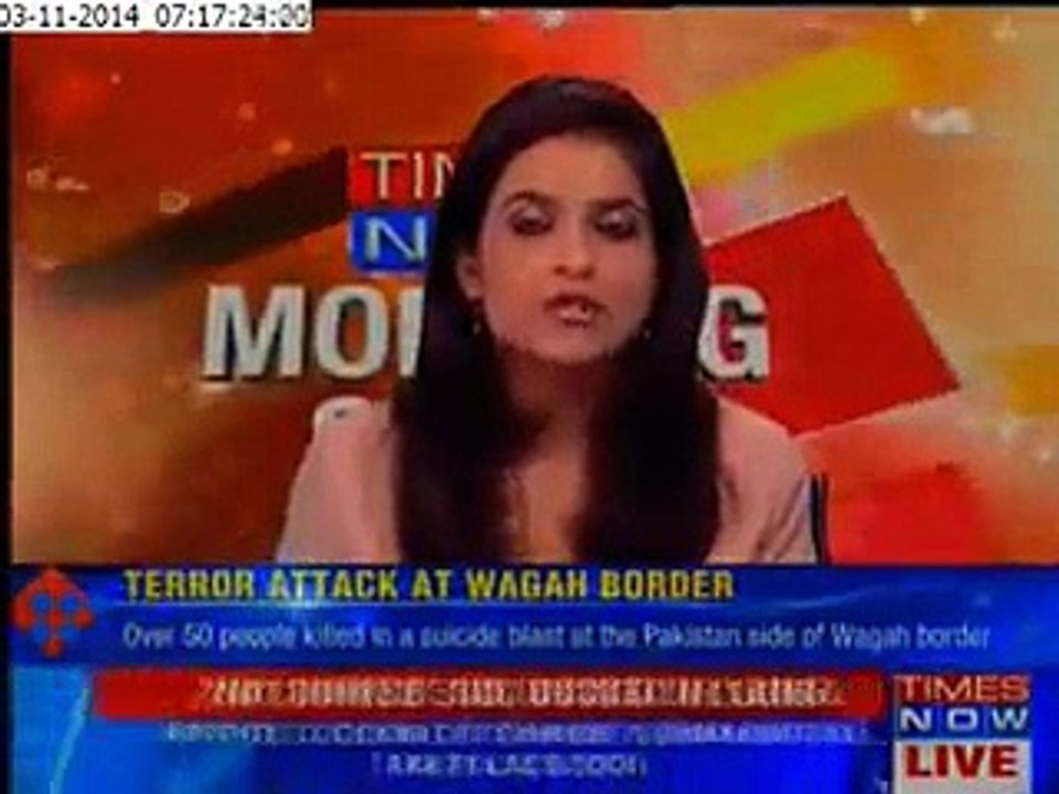 What is Indian Media Response on Wagah Border Blast -- Watch this Report - Video Dailymotion