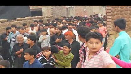 9TH MOHARAM JALOOS IN DOUNGER PUR IMAMBARGA QASR-E-ABU TALIB A.S