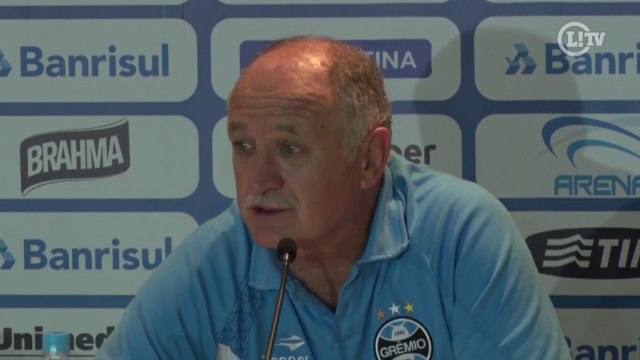 Felipão ironiza que Grêmio deveria 'estar na lanterna'