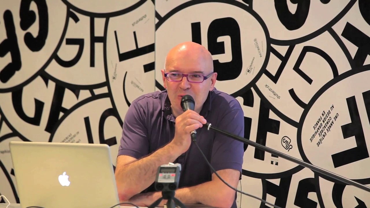 Intervention de Pierre Ponant, Journée d'étude sur l'histoire du design graphique