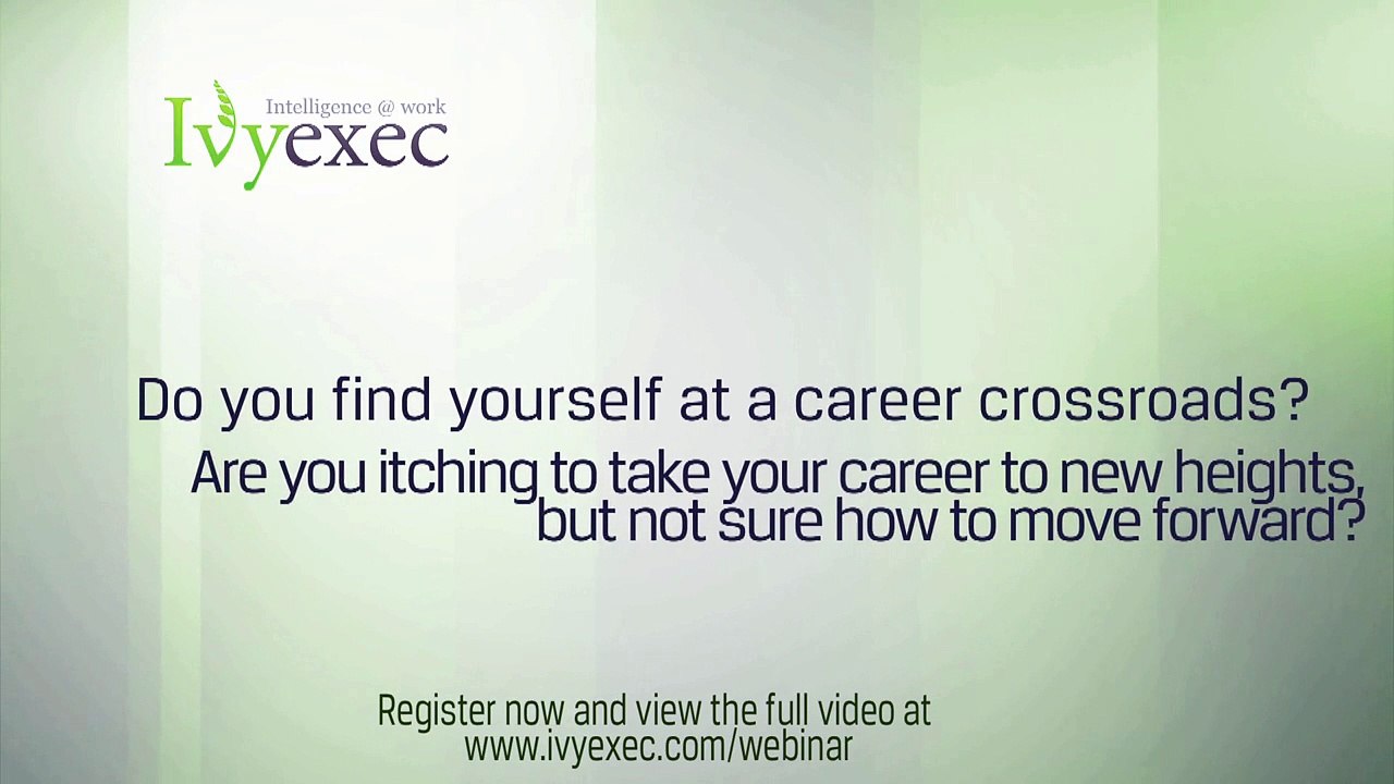 Career Quandaries Learn How Ivy Exec's Mentor Network Can Help