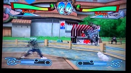 test Naruto clash of ninja european version sur game cube